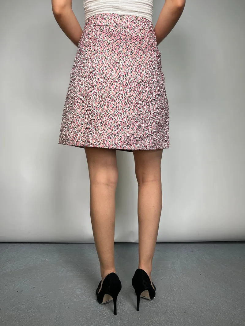 JCREW Falda Fibras Metalizadas