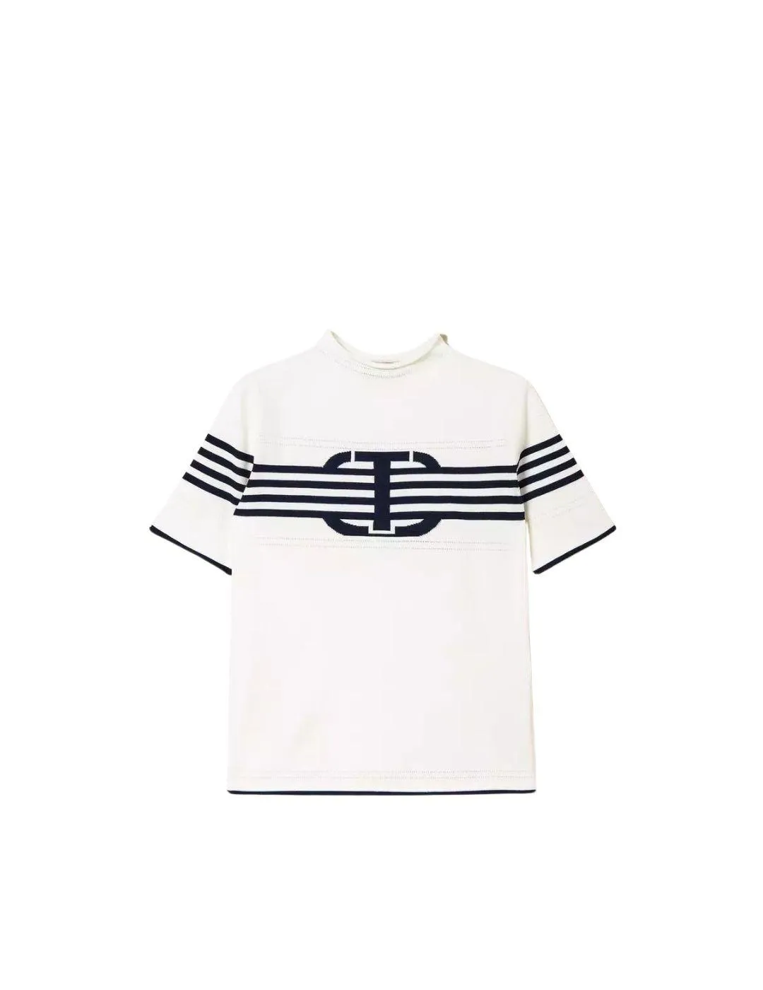 Jersey  TWINSET con cuello alto y Oval T