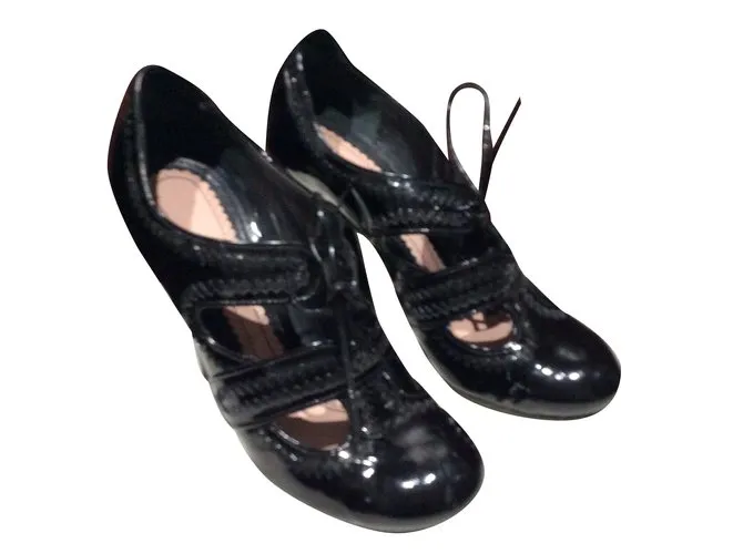 John Galliano Tacones Negro 