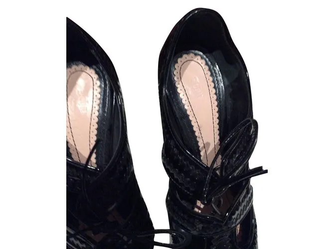 John Galliano Tacones Negro 