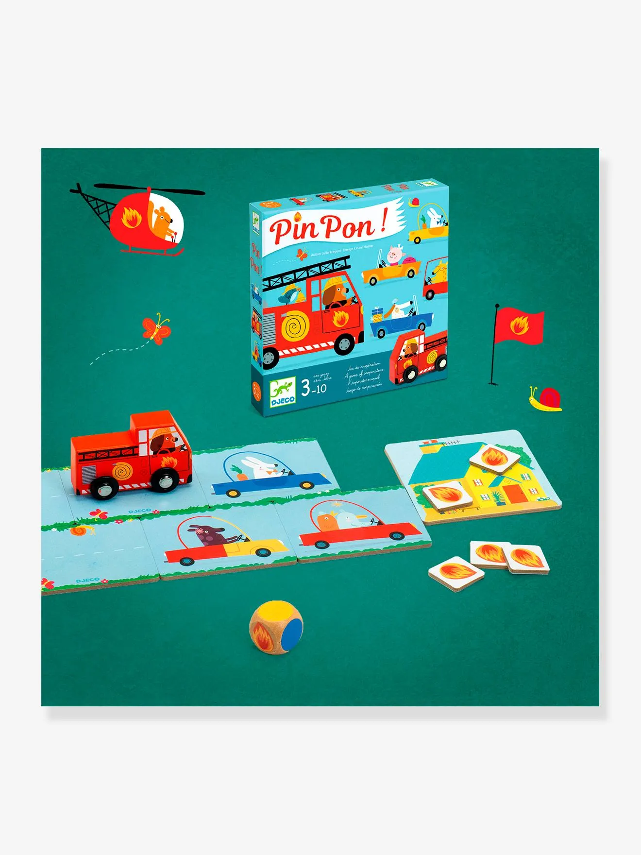 JUEGO DE PIN PON  DJECO