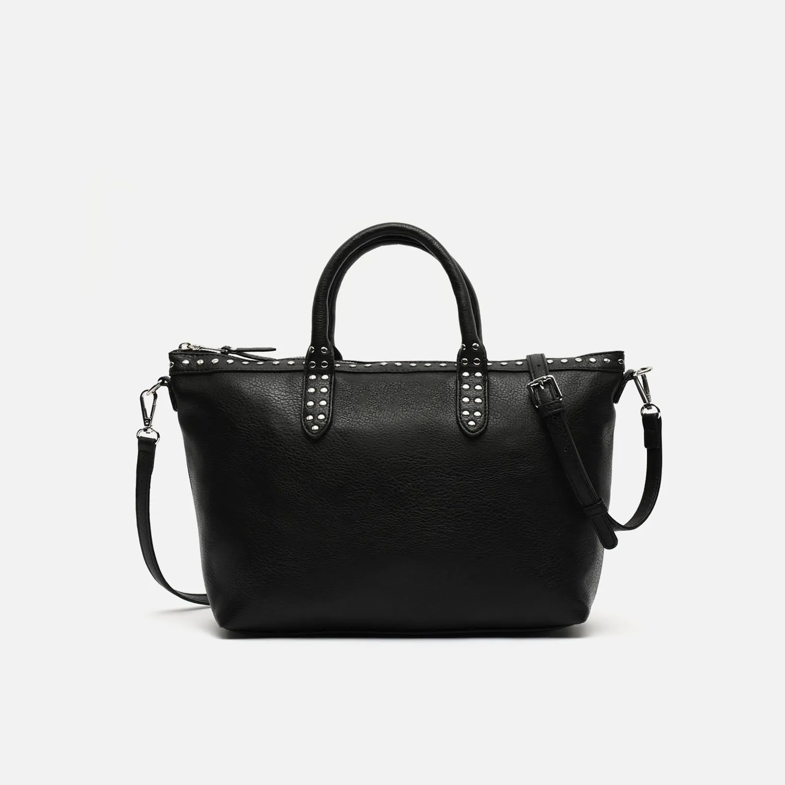 Kalani bolso tote con asa bandolera y detalles metálicos