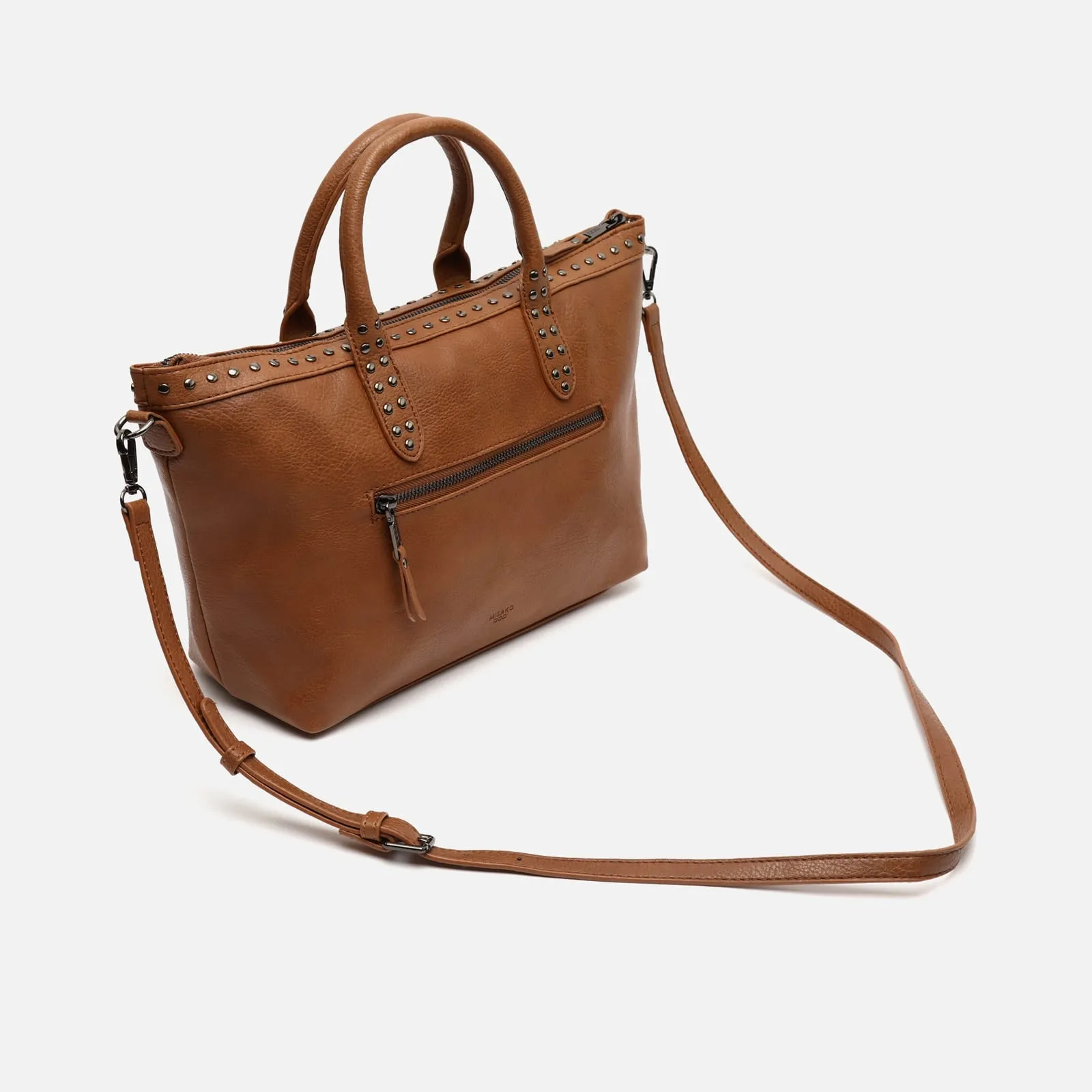 Kalani bolso tote con asa bandolera y detalles metálicos