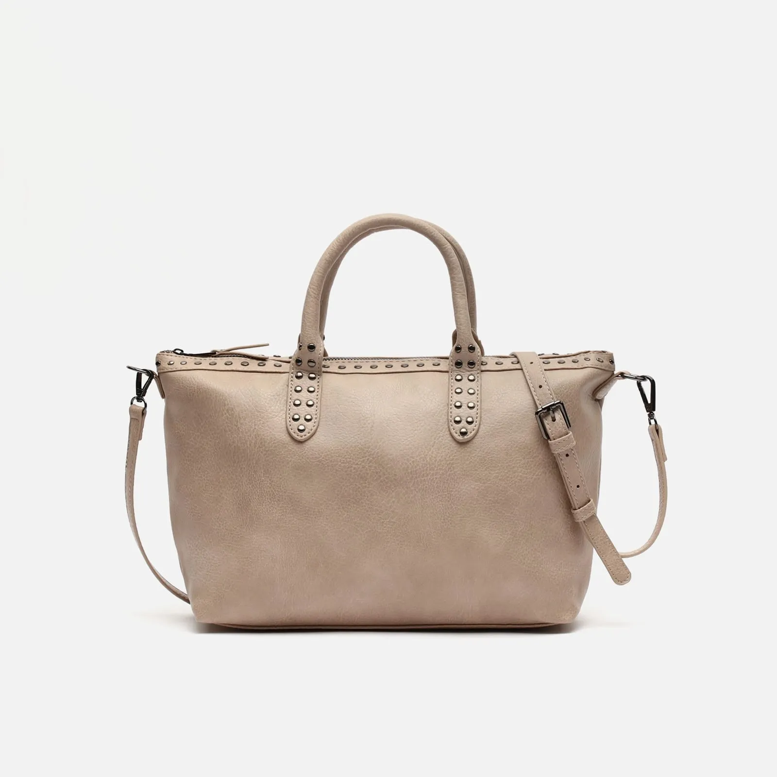 Kalani bolso tote con asa bandolera y detalles metálicos