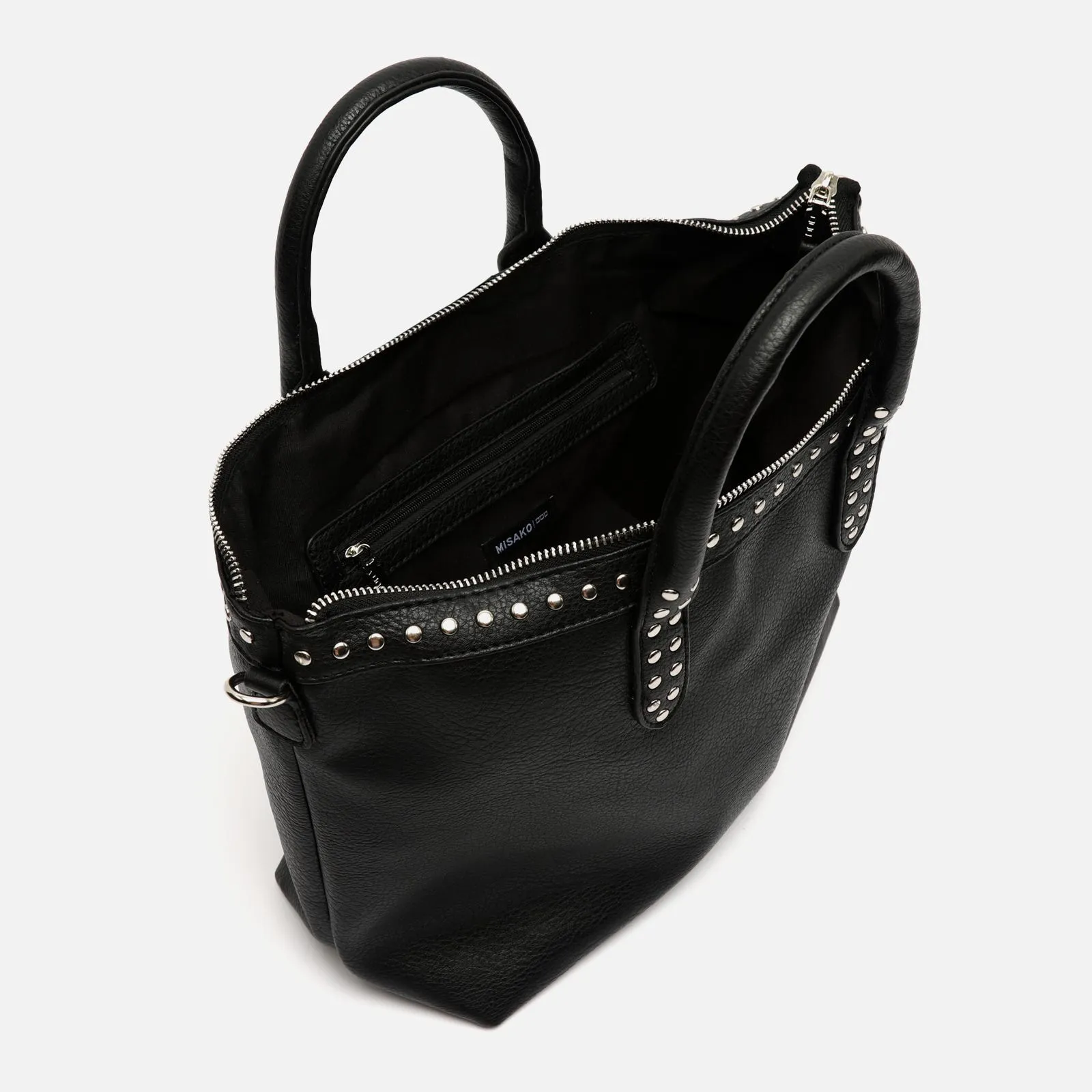Kalani bolso tote con asa bandolera y detalles metálicos