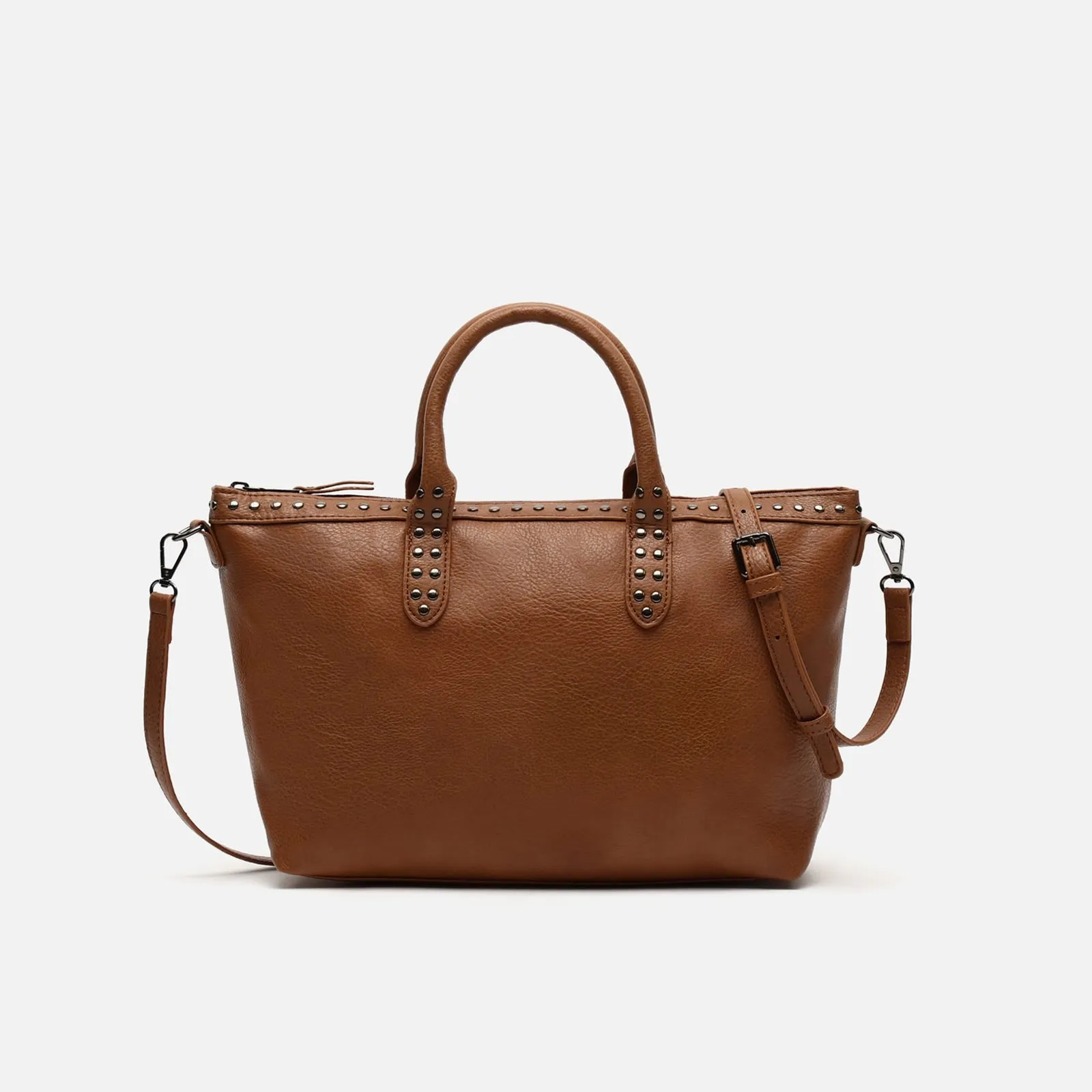 Kalani bolso tote con asa bandolera y detalles metálicos