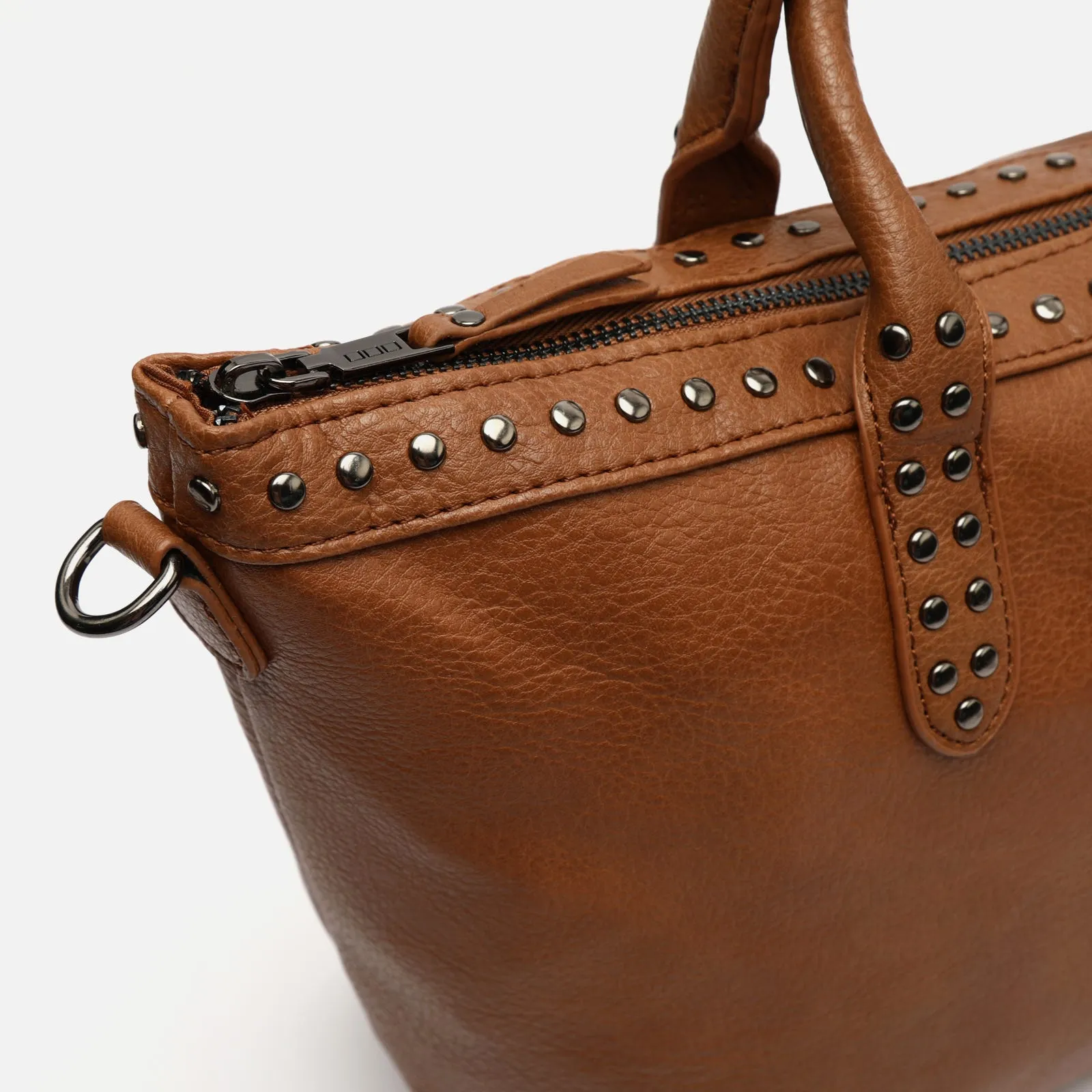 Kalani bolso tote con asa bandolera y detalles metálicos