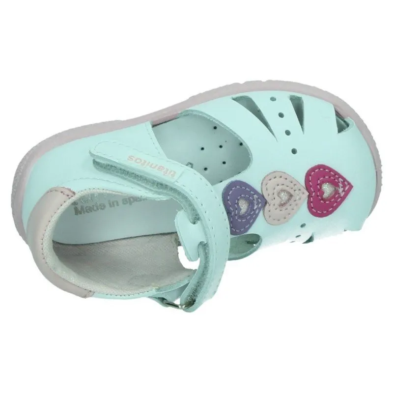 L671 SANDALIAS DE PIEL color BLANCO