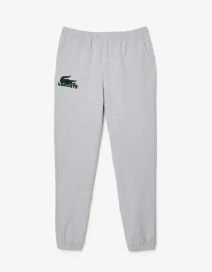 Lacoste Joggers lounge de hombre en felpa de mezcla de algodón