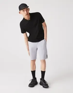 Lacoste Pantalón corto de hombre en mezcla de algodón stretch