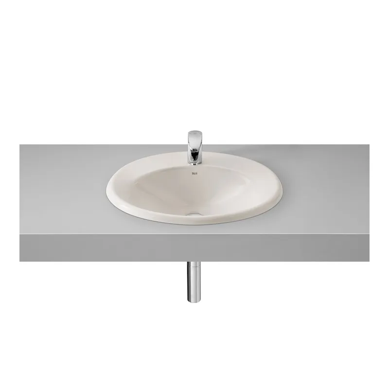 LAVABO DE PORCELANA DE ENCIMERA JAVA  ROCA