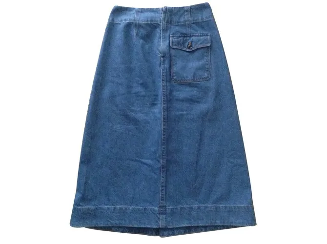 Lemaire Falda Azul 