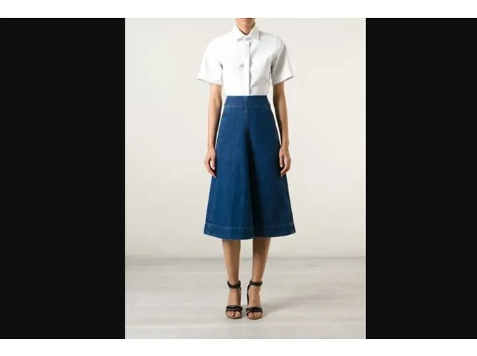 Lemaire Falda Azul 