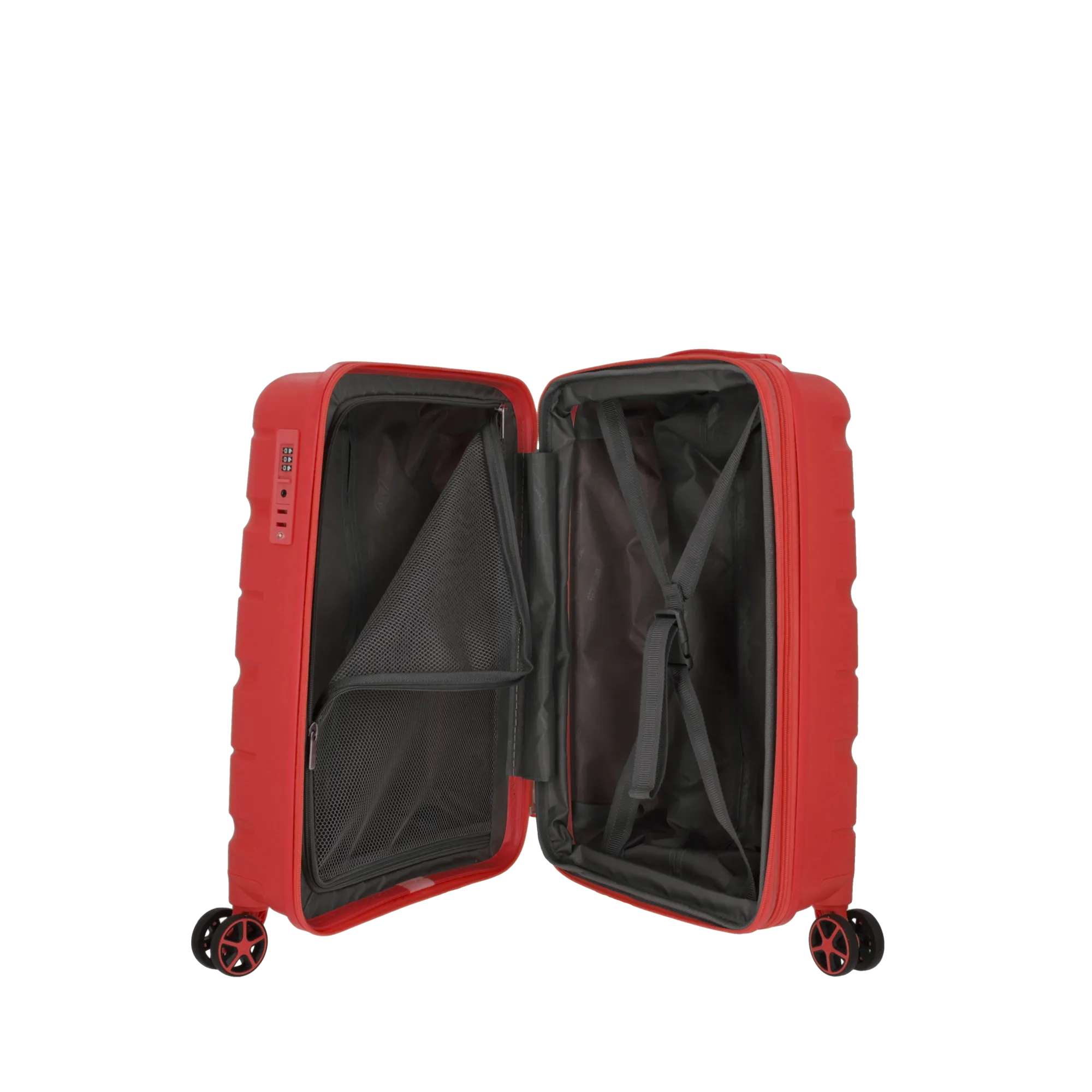 Maleta de cabina Aspen roja