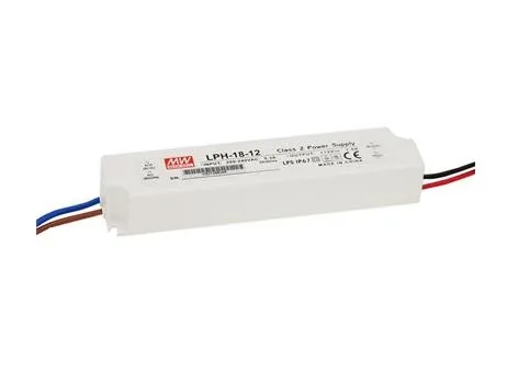 MEAN WELL LPH1812 FUENTE DE ALIMENTACIóN A PRUEBA DE AGUA 12V 18W 1.5A, IP67