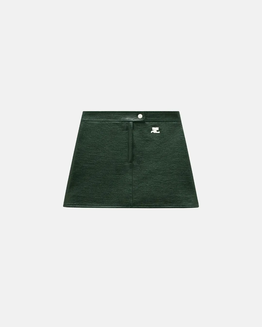 Mini Skirt Reedition Vinyl Dark Green