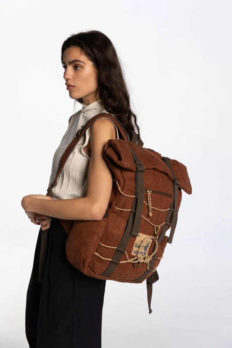 Mochila Travel 100% Cáñamo Water Repellent
