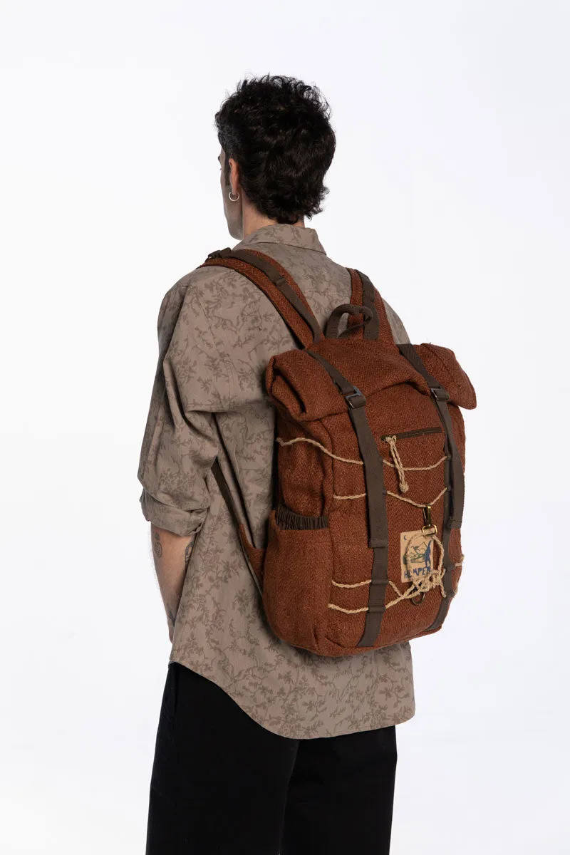 Mochila Travel 100% Cáñamo Water Repellent