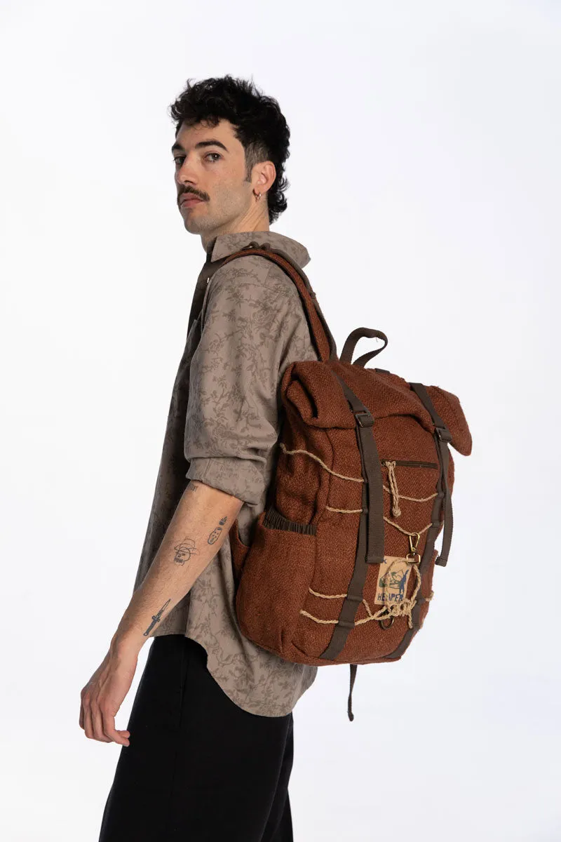 Mochila Travel 100% Cáñamo Water Repellent