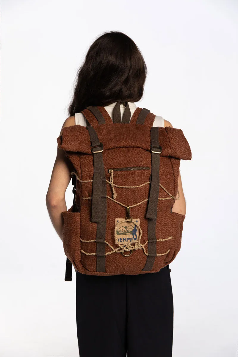 Mochila Travel 100% Cáñamo Water Repellent