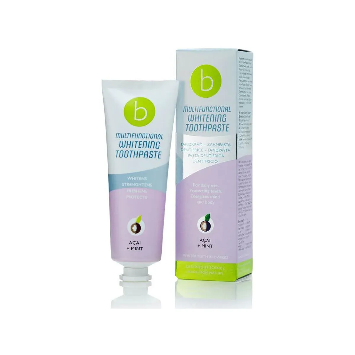 Multifunctional Whitening Toothpaste acai+mint