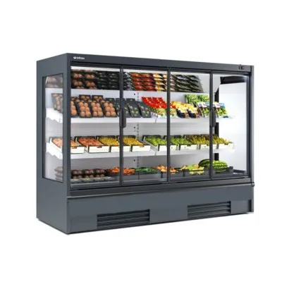 Mural expositor refrigerado cerrado MN12 DCPC H1 Infrico