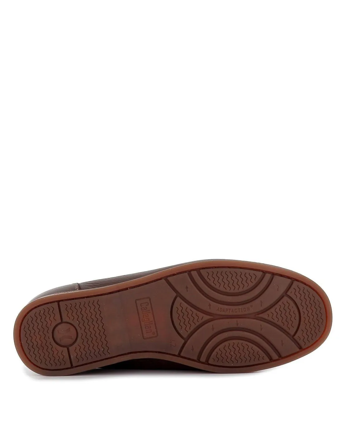 Nautico lavable de hombre en piel marrón Callaghan