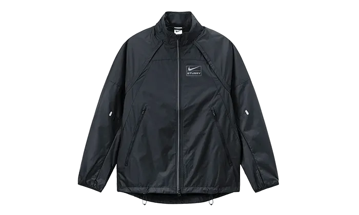 Nike Track Jacket Black Stussy