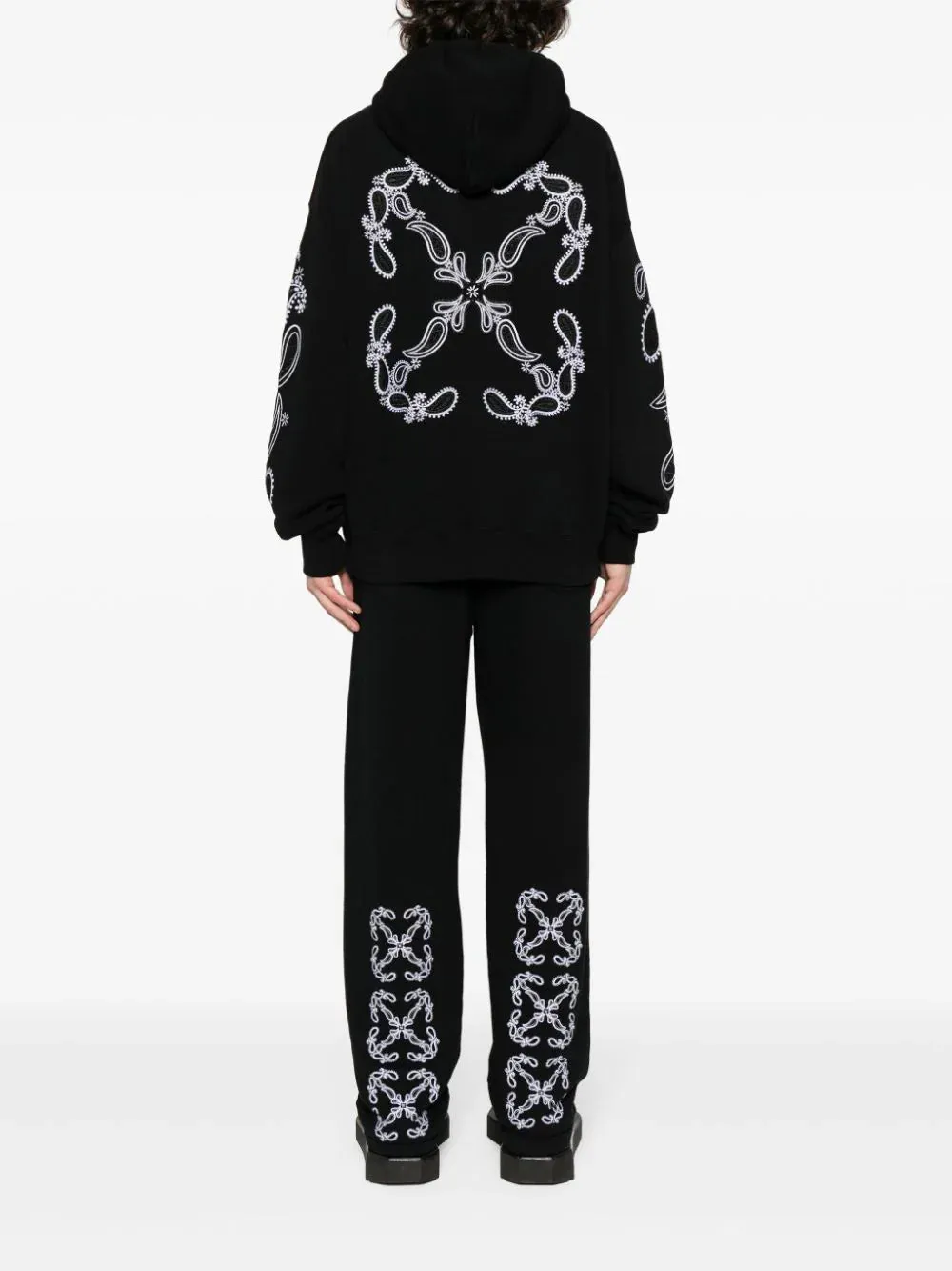 Off White Bandana Arr Sweatpant Black White