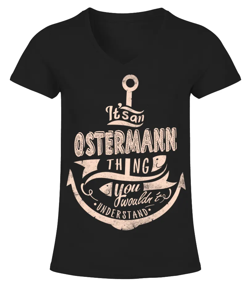 OSTERMANN  IT'S AN OSTERMANN THING CAMISETA CUELLO PICO MUJER