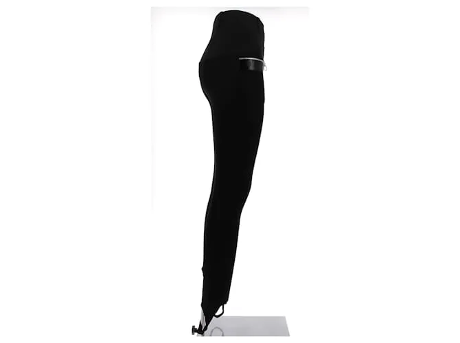 PACO RABANNE Pantalones T.FR 36 Viscosa Negro 
