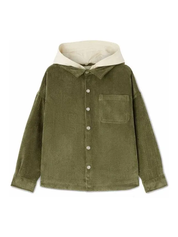 PALM ANGELS CHAQUETA CASUAL  VERDE