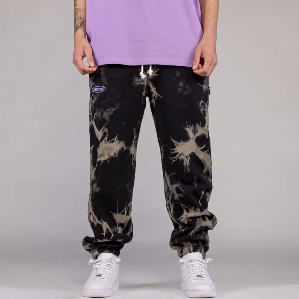 PANTALON CHANDAL GRIMEY UFOLLOW BLEACHED  BLACK | SPRING 23