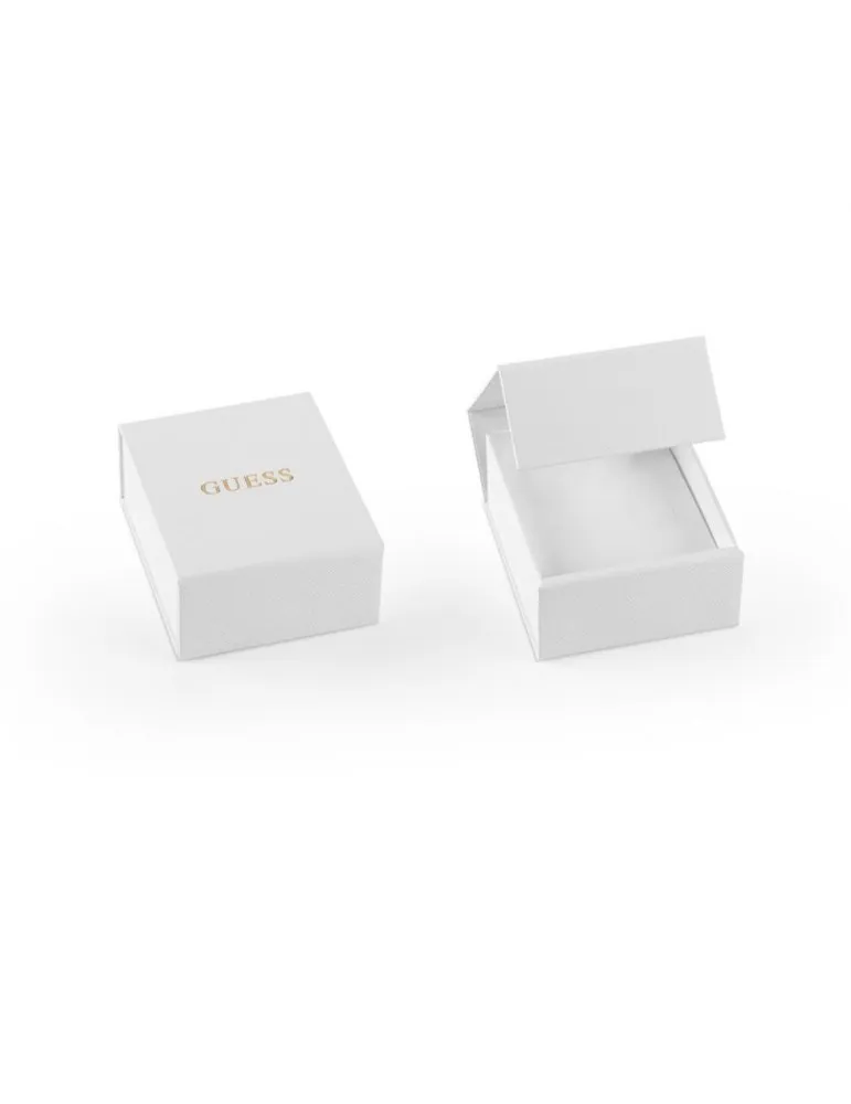 Pendientes Aros Guess Mujer Love Acero Dorado JUBE04075