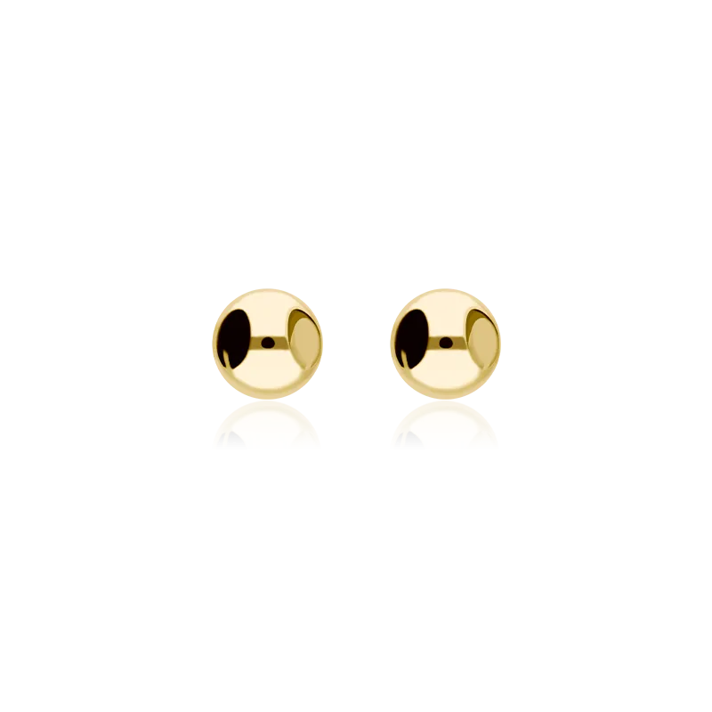 PENDIENTES "LOPTA" BOLA ORO 18K