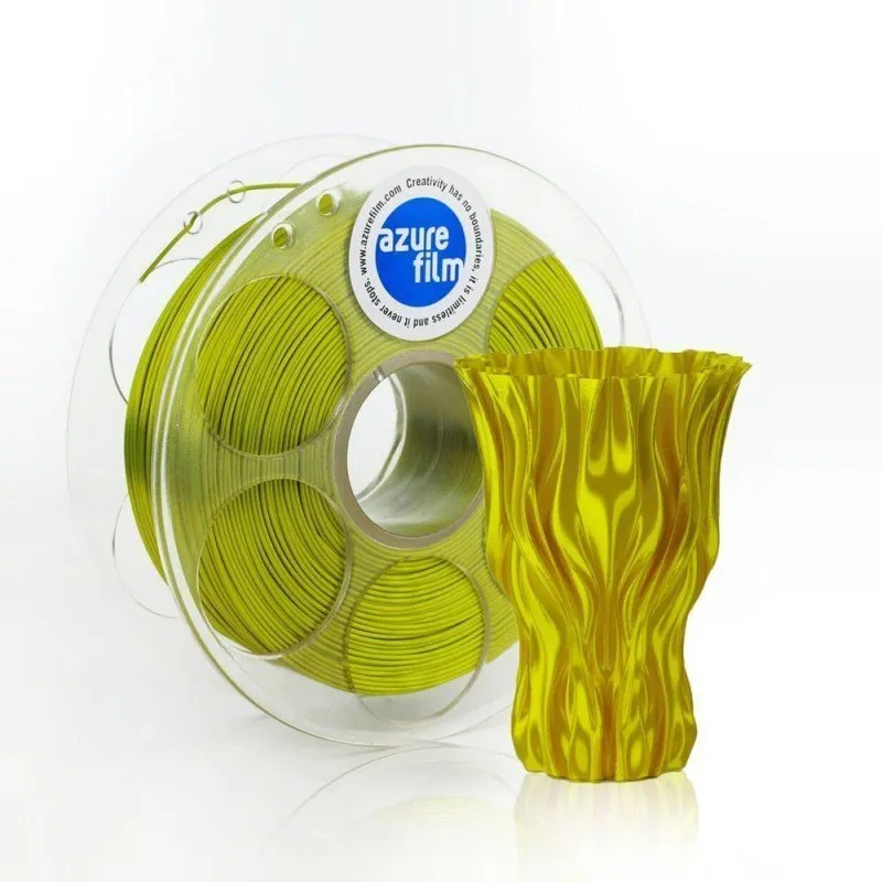PLA Azure Silk Jungle Gold