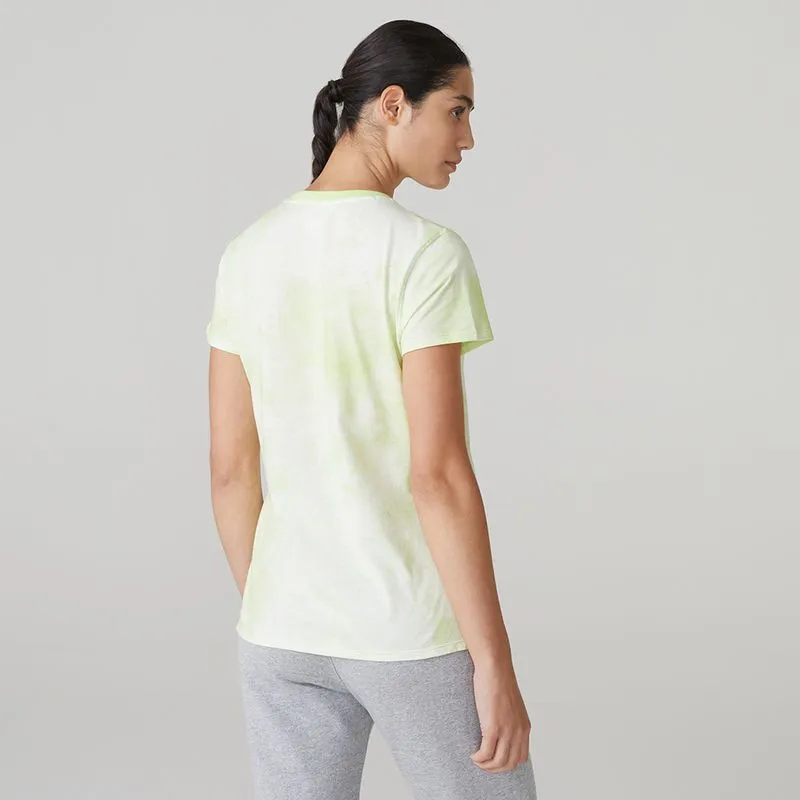 Polera Letter Premium Sky Mujer FILA