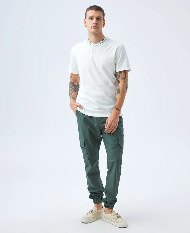 Polo clásica manga corta para hombre