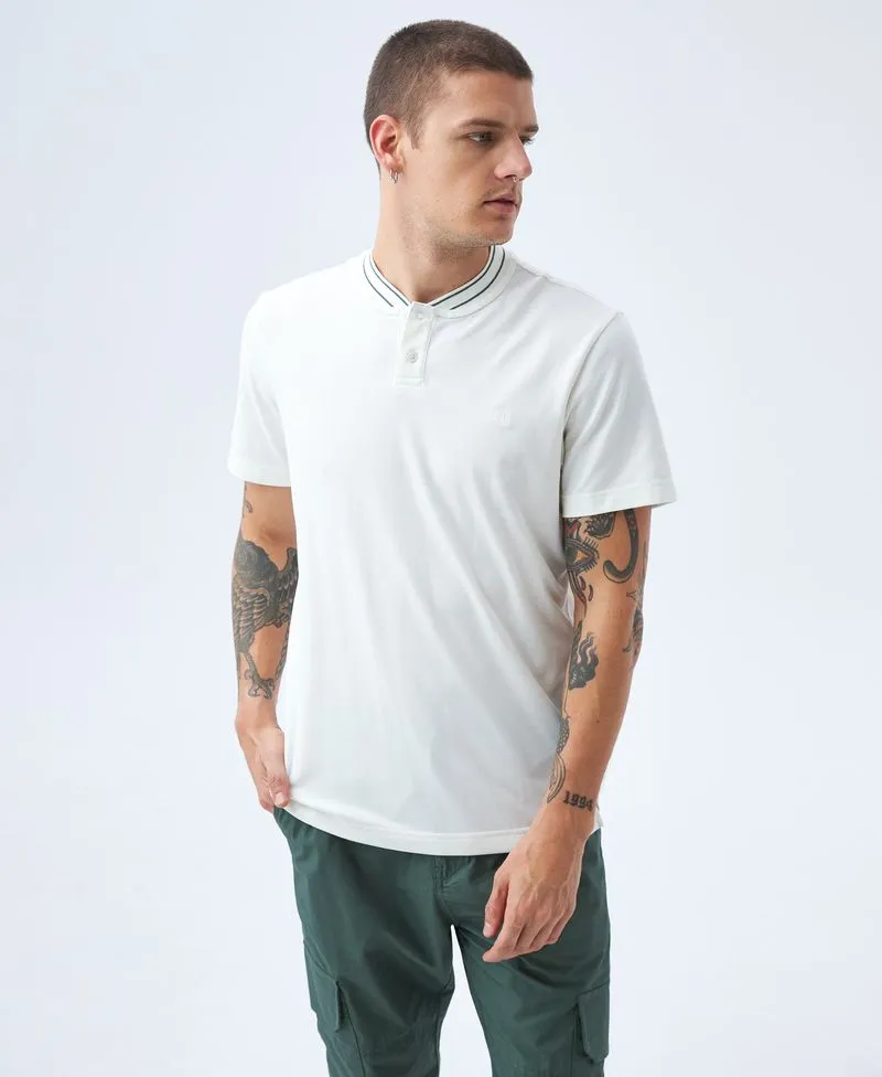 Polo clásica manga corta para hombre