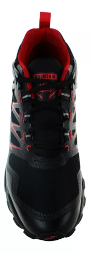 Pontiac Tenis Correr Atletico Polipiel Negro Hombre 83881