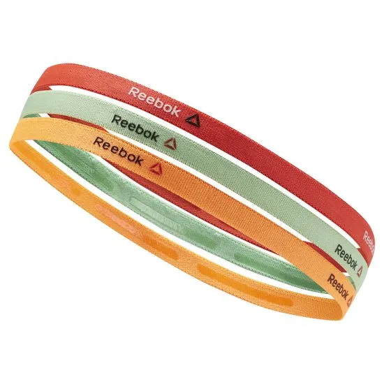 Reebok One Series Training Headband Pack 3PP (rojo/menta/naranja)