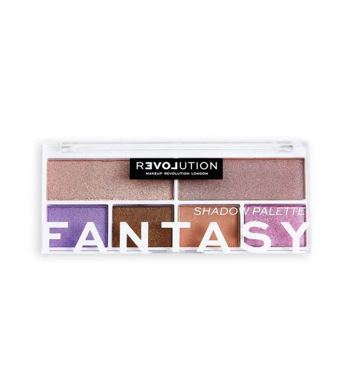 REVOLUTION RELOVE  PALETA DE SOMBRAS COLOUR PLAY  FANTASY