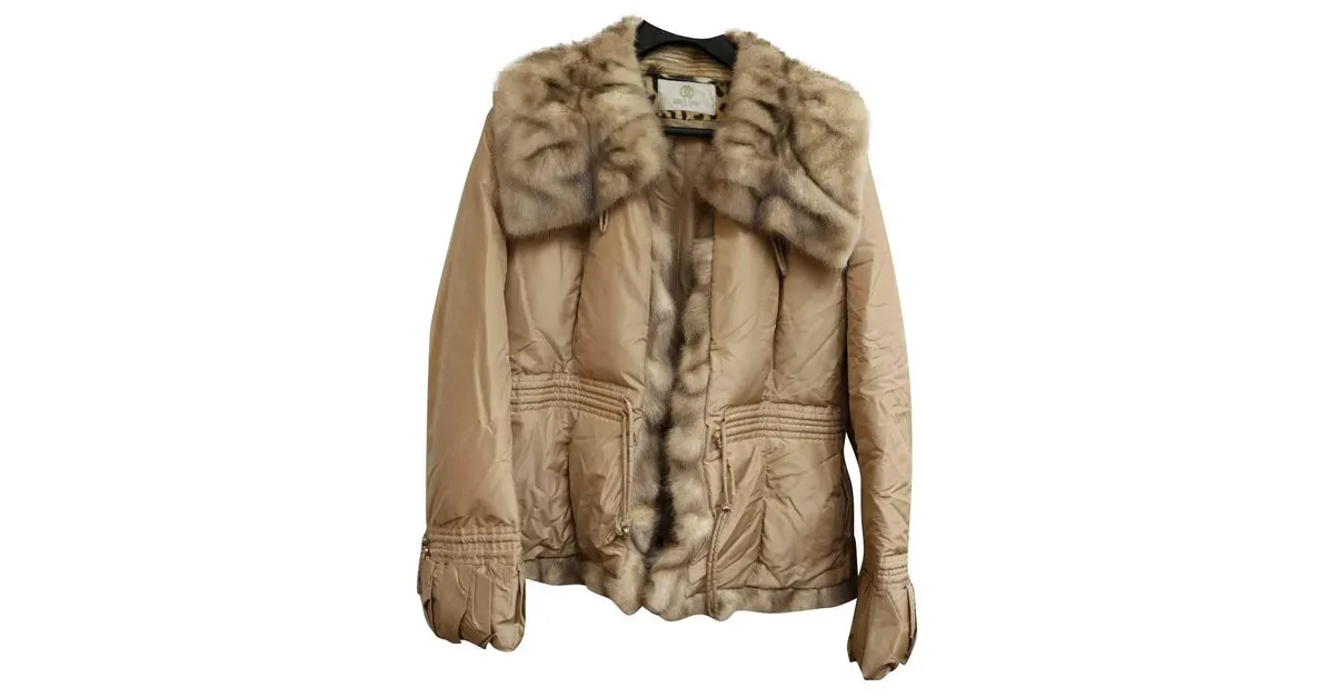 Roberto Cavalli Chaquetas Beige 
