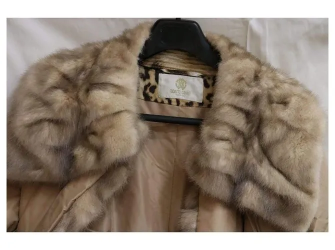 Roberto Cavalli Chaquetas Beige 