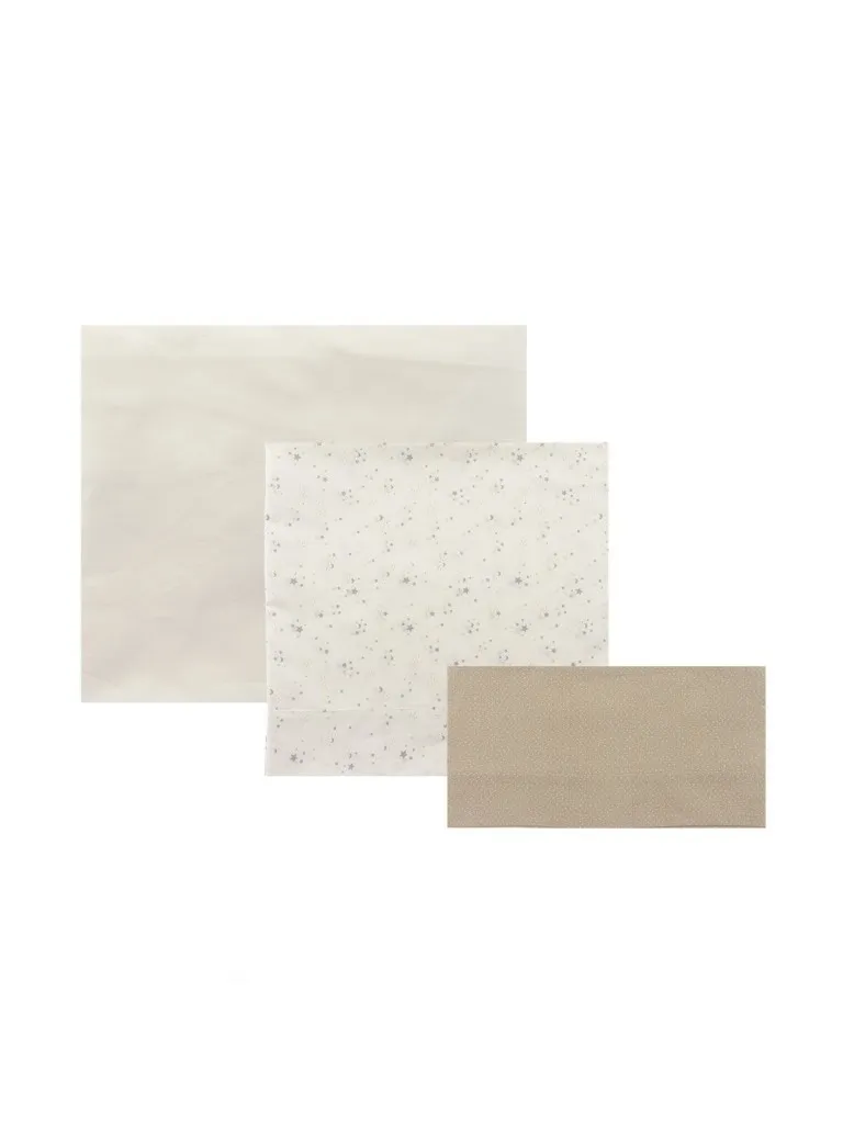 SABANA MOISES/CARRO 3 PCS 80x120x1 CM SKY BEIGE