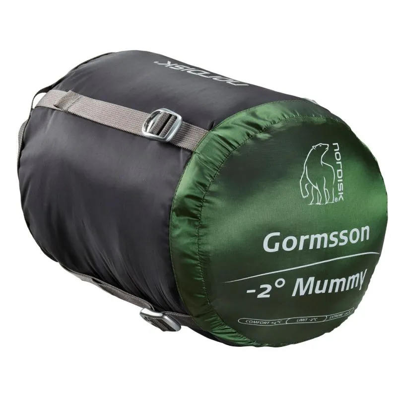 SACO DE DORMIR NORDISK GORMSSON 2° XL MUMMY (VERDE ALCACHOFA)