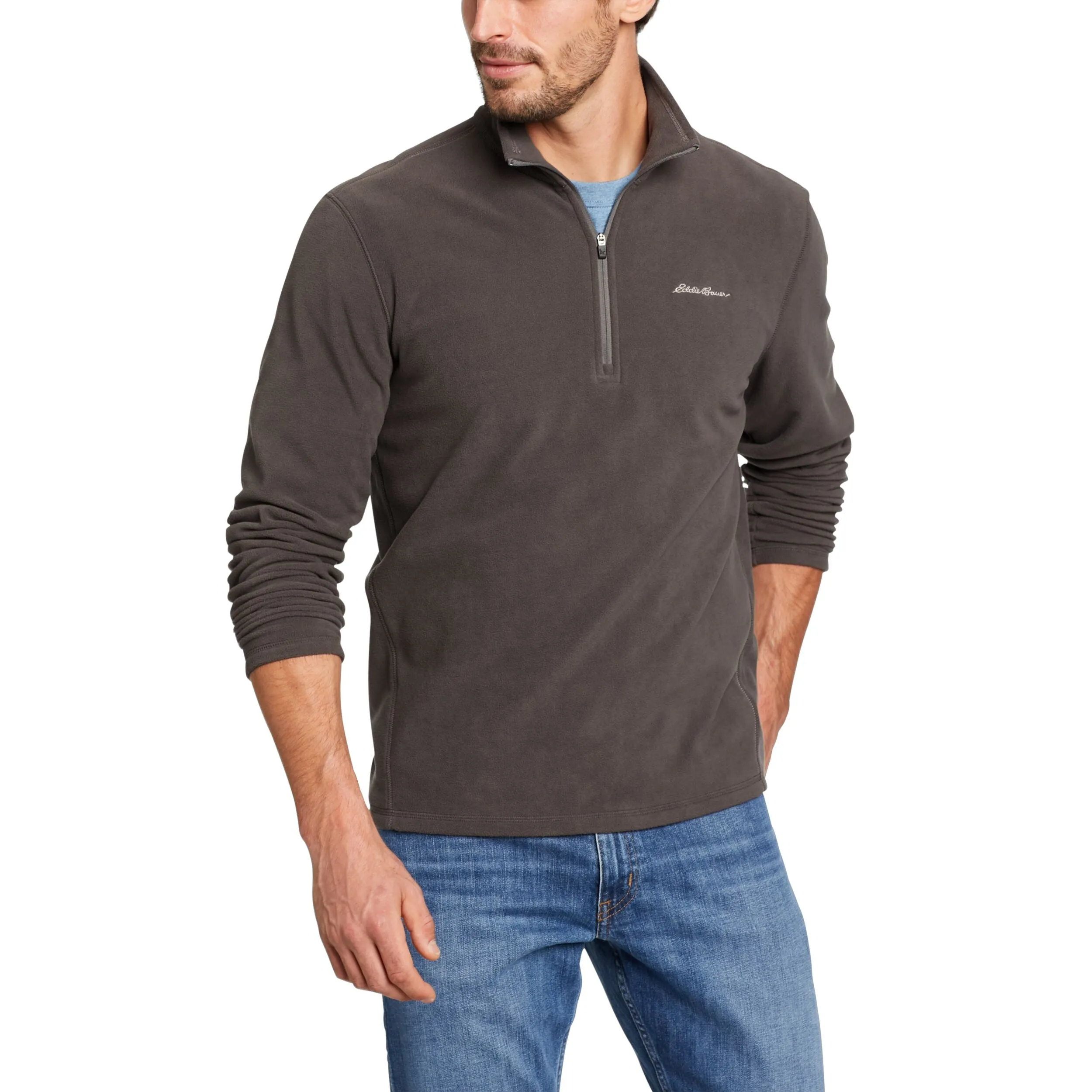 SACO HOMBREQUEST 1 4 ZIP / EDDIE BAUER