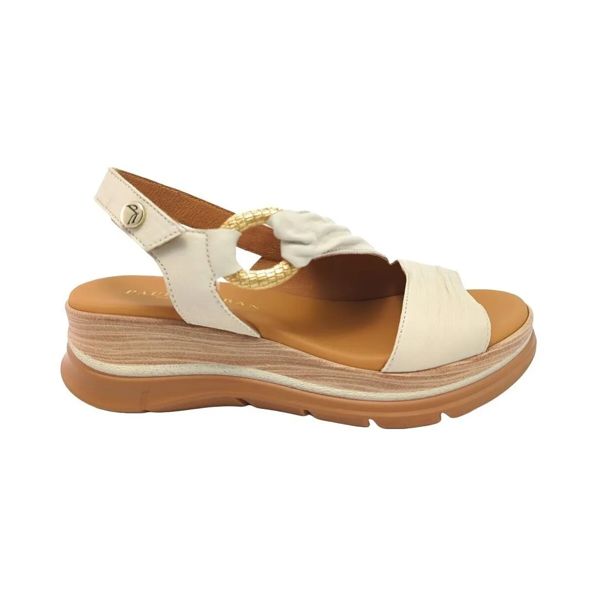 SANDALIA  24662 PIEL OFFWHITE