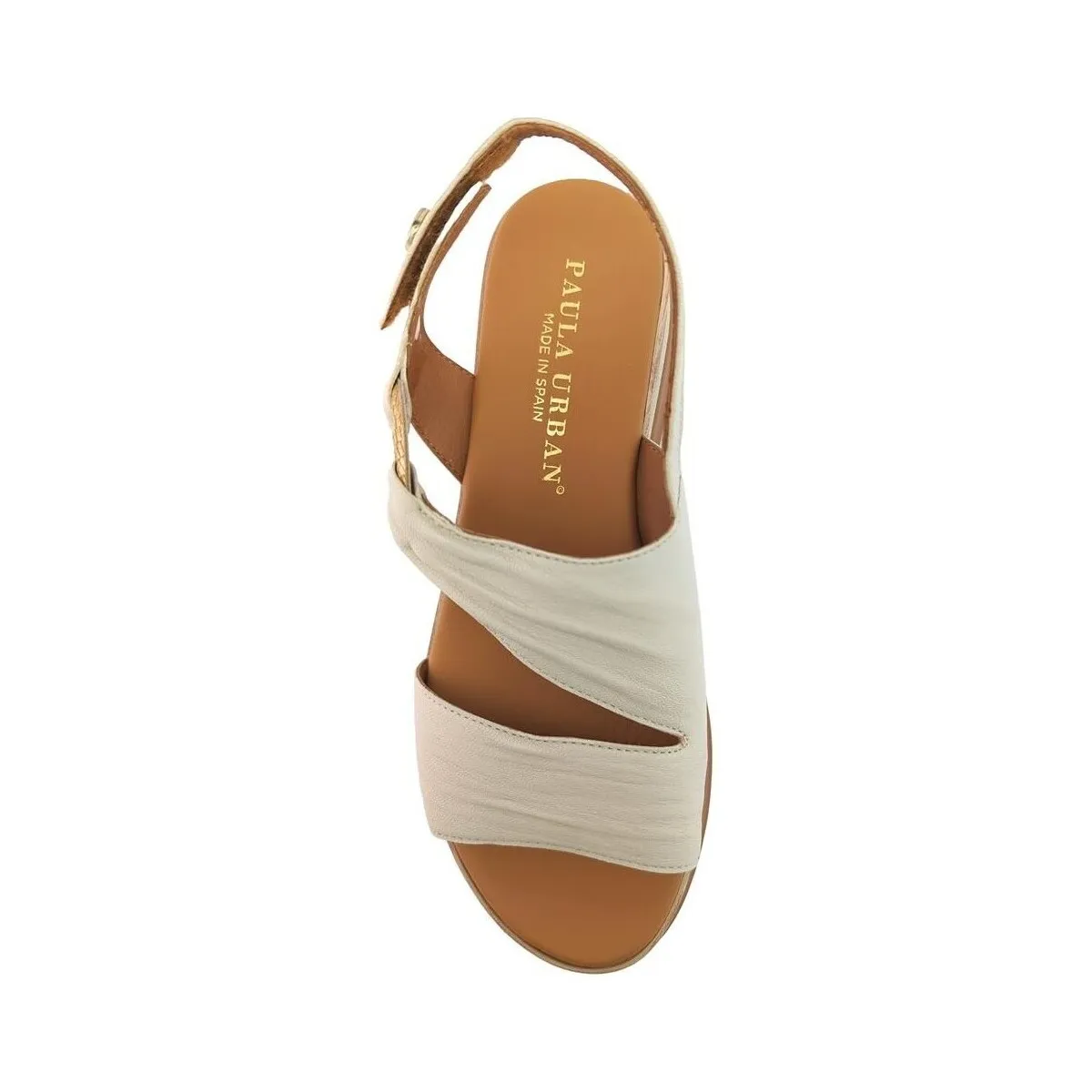 SANDALIA  24662 PIEL OFFWHITE