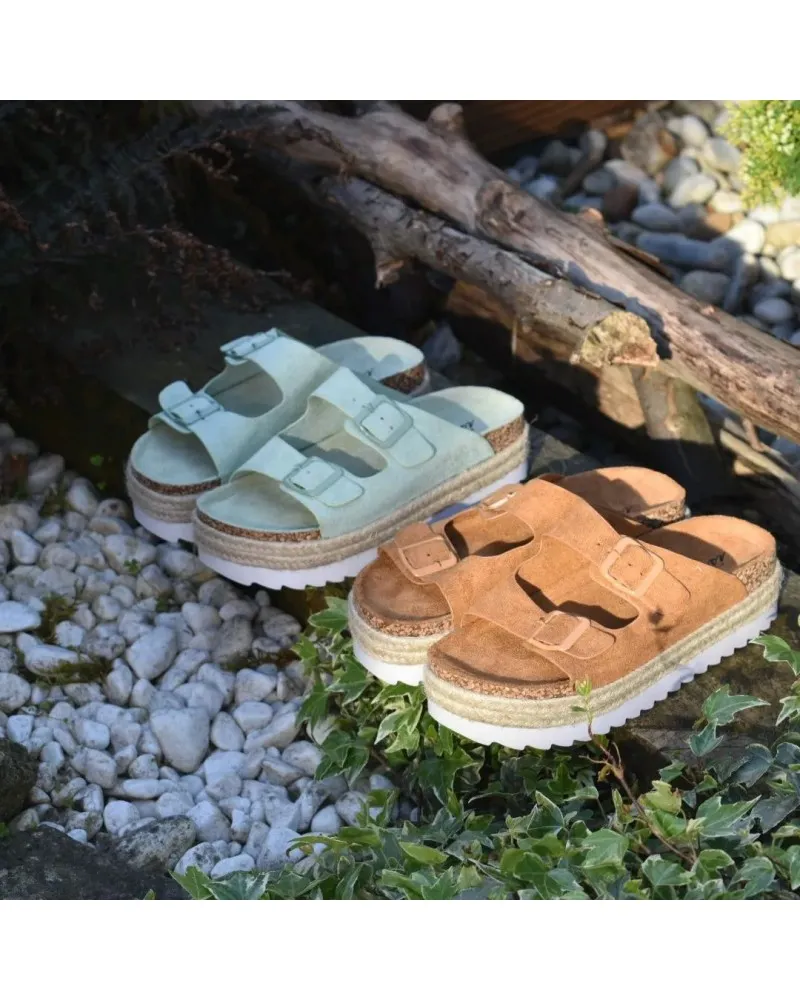 Sandalia HEBILLA BIO anatómico VEGANO 22053 top3shoes